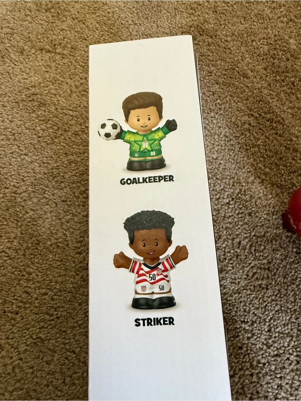 USA Soccer FIFA Fisher-Price Little People Collector Soccer Figures NIP